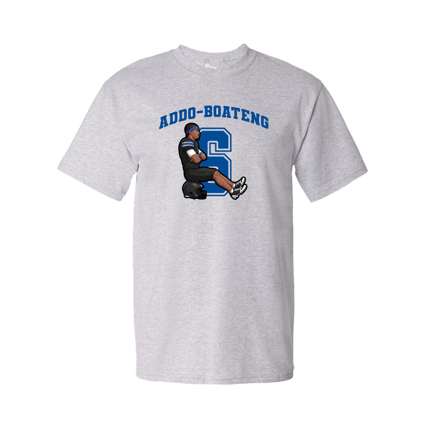 Youth Tee — Number in Grey