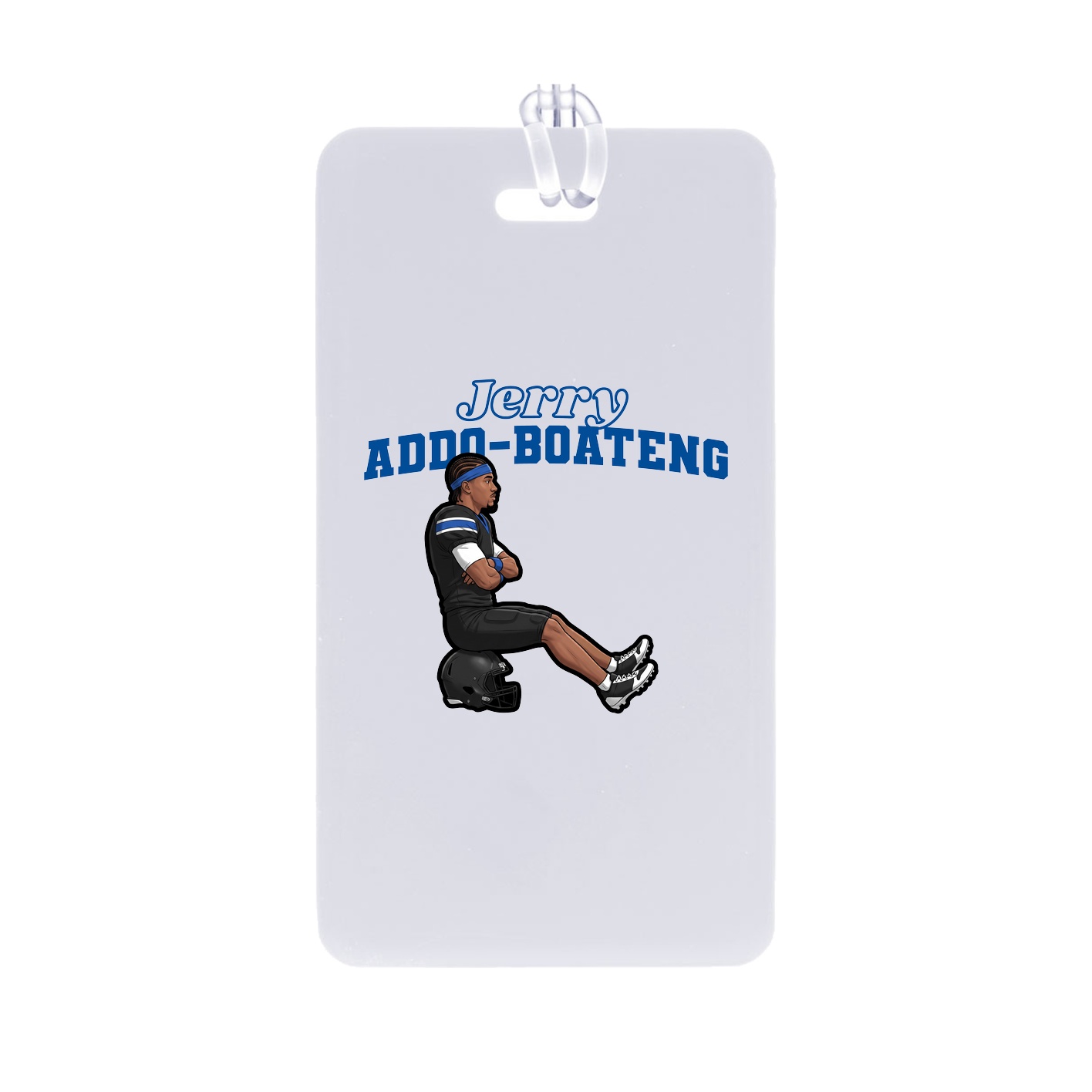 Bag Tag — Name Arch in Classic