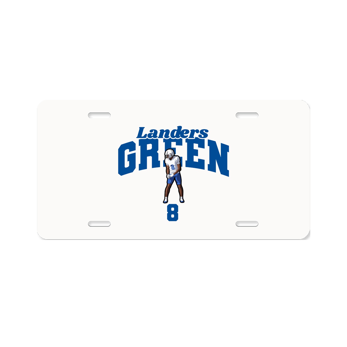 License Plate — Signature Arch in Classic