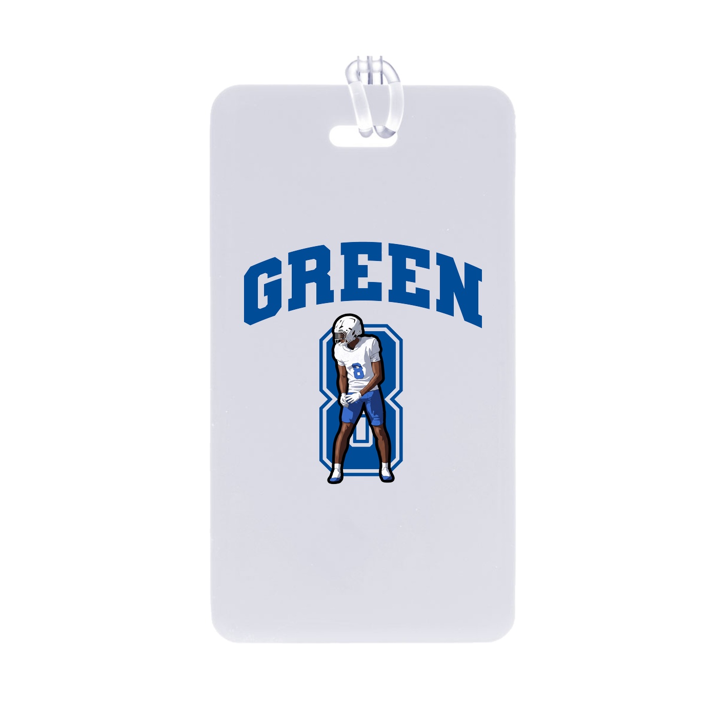 Bag Tag — Number in Classic
