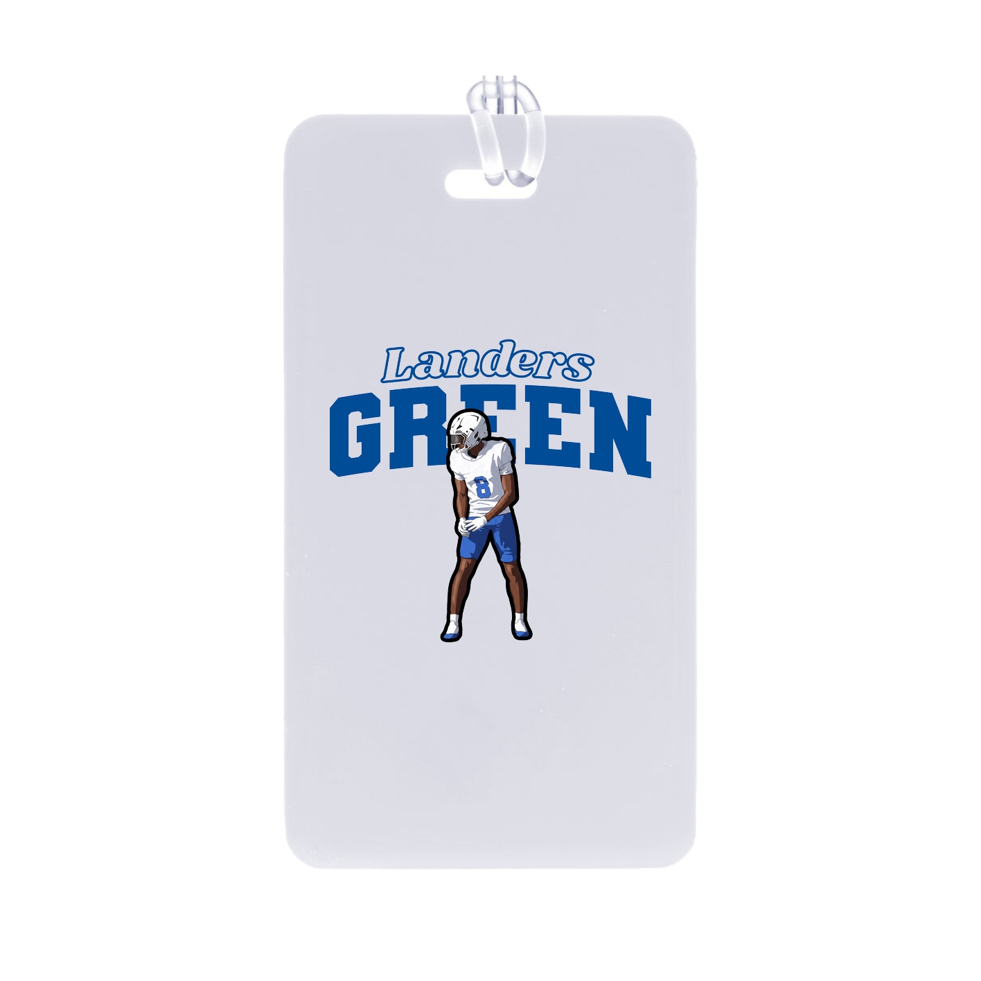 Bag Tag — Name Arch in Classic
