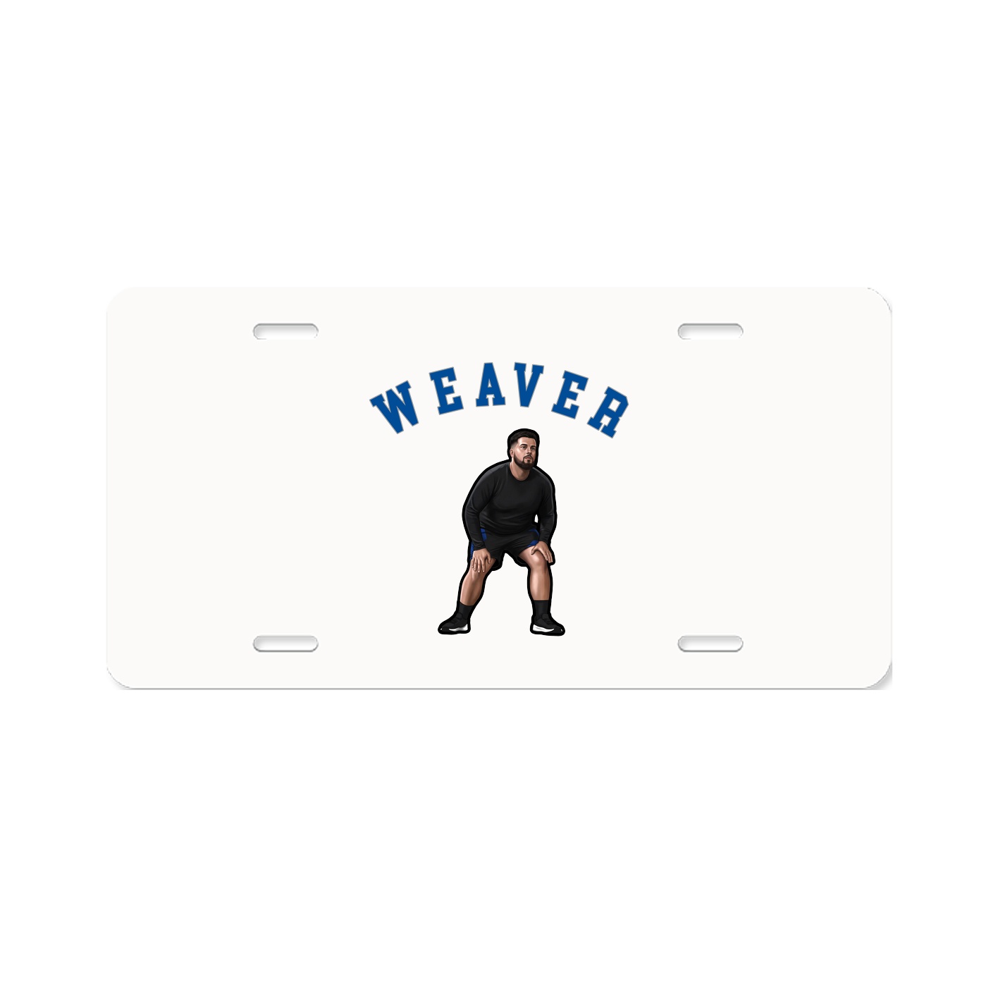 Aluminum License Plate