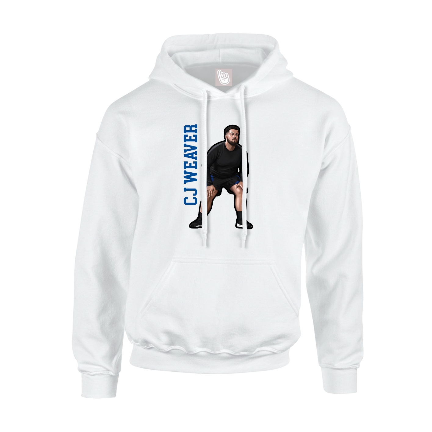 Youth Hoodie — Classic in White