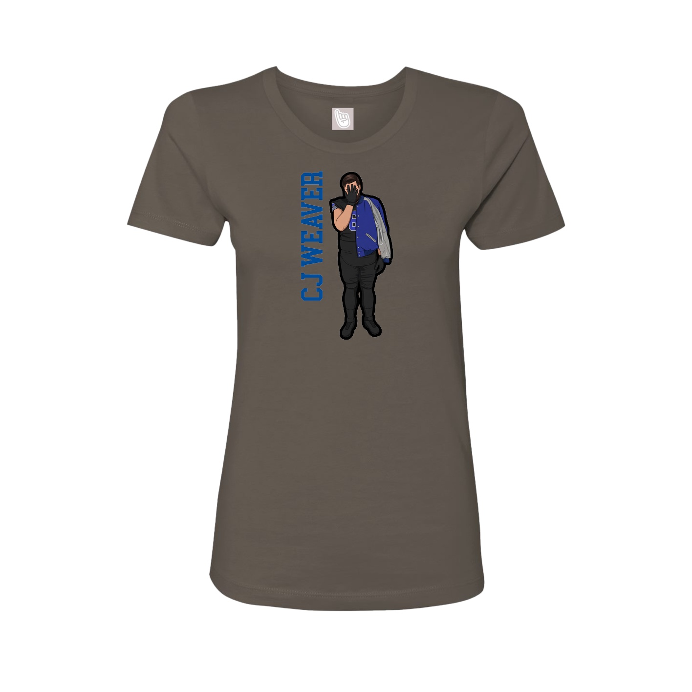 Fitted Women's Tee — Classic in Grey