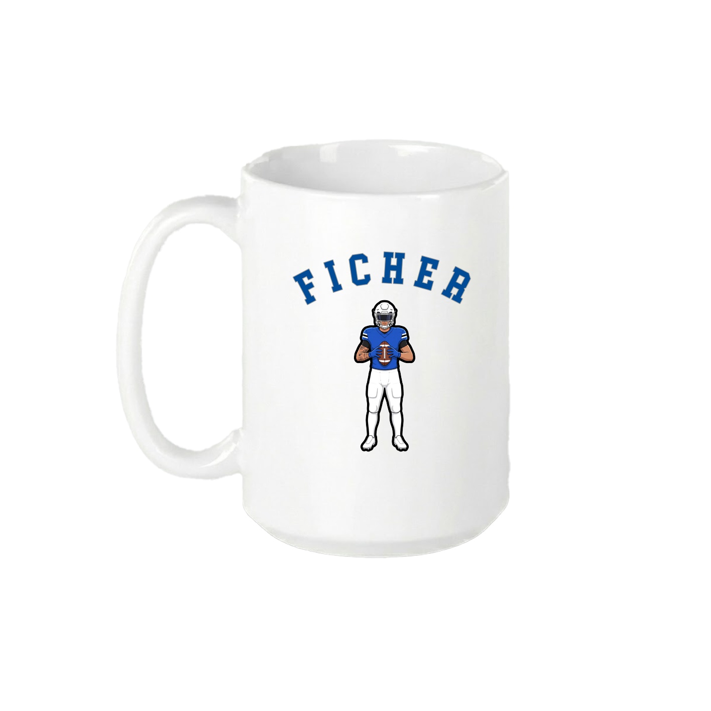 15oz Coffee Mug — Shirsey Arch in White