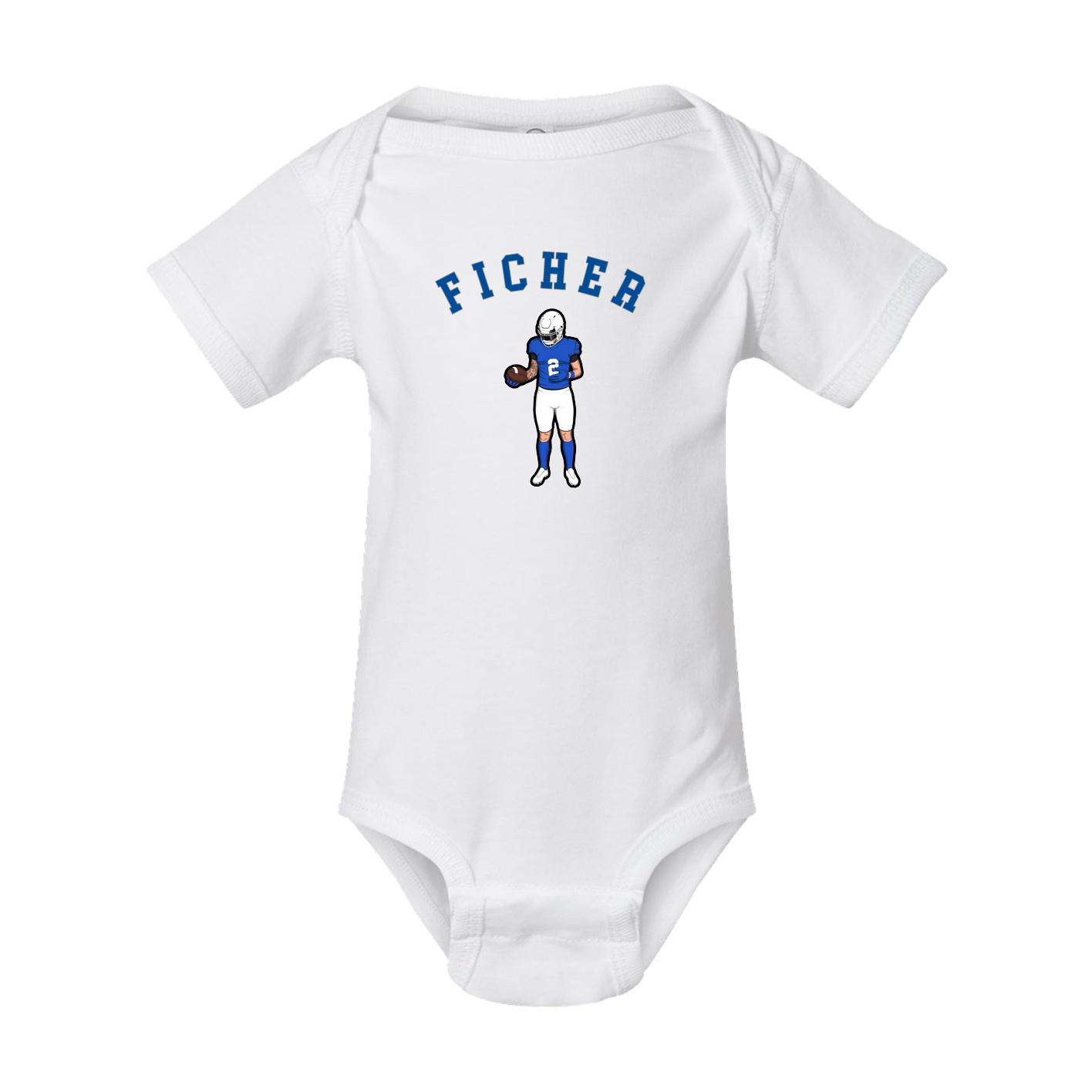Baby Onesie — Shirsey Arch in White
