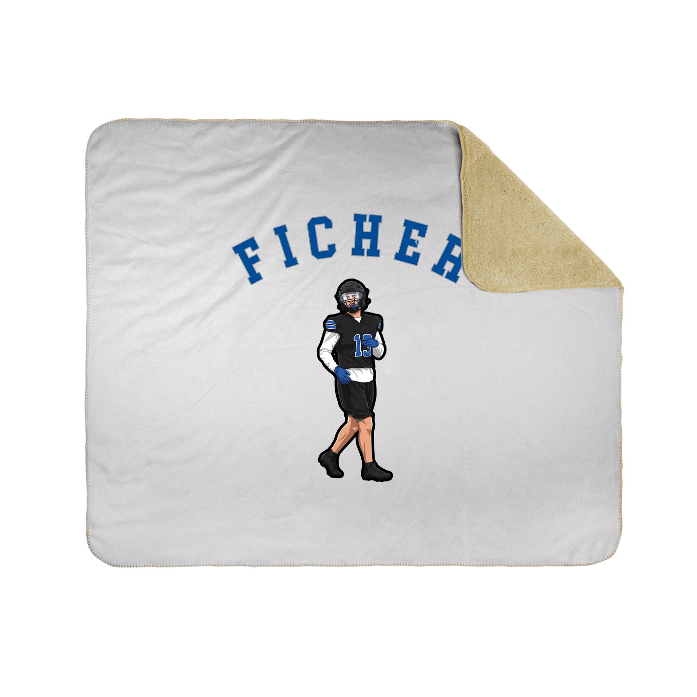 Throw Blanket — Shirsey Arch in White