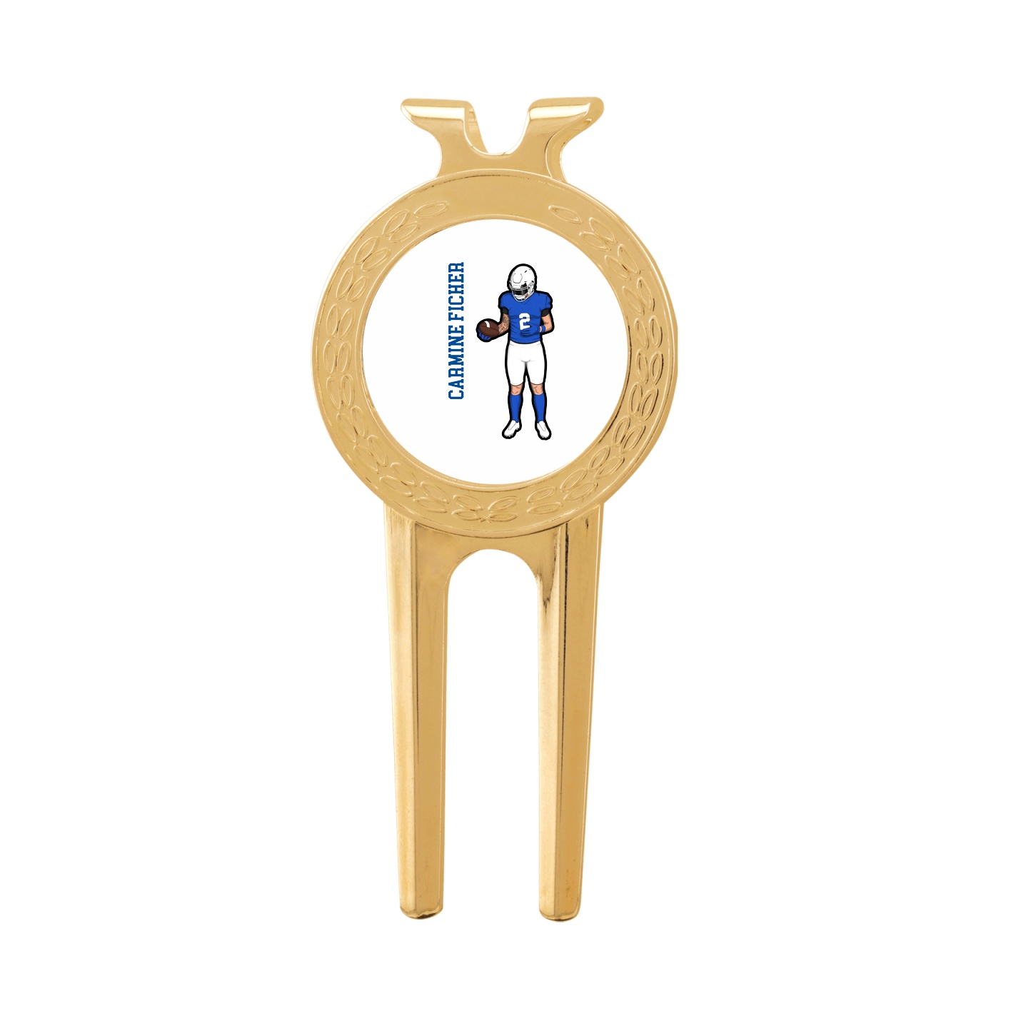 Divot Tool with Ball Marker — Name Vertical in Classic