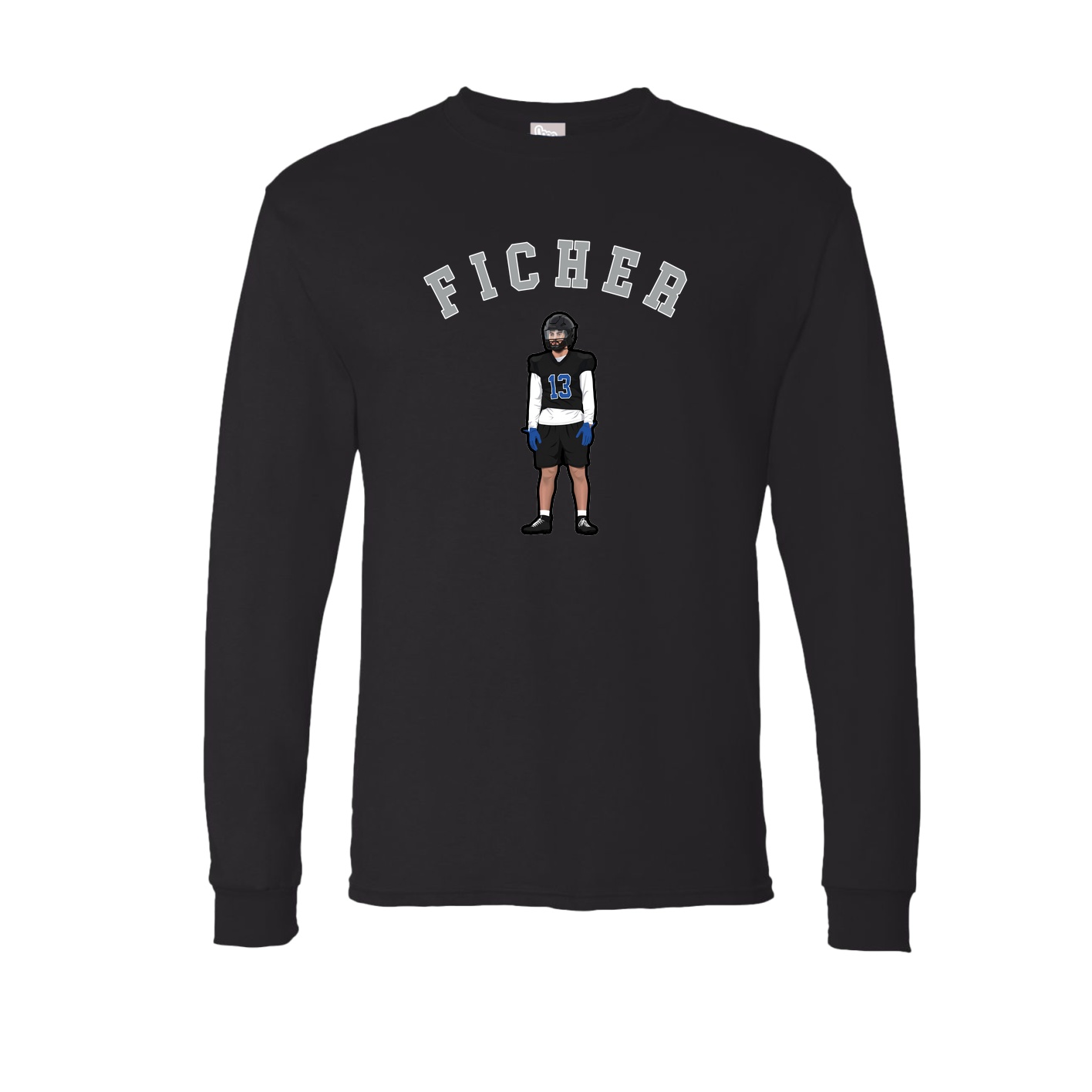 Long Sleeve Tee — Shirsey Arch in Black