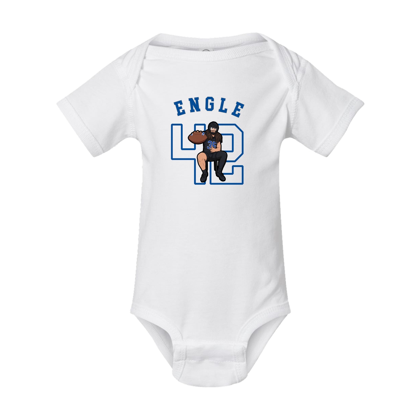 Baby Onesie — Shirsey Arch in White
