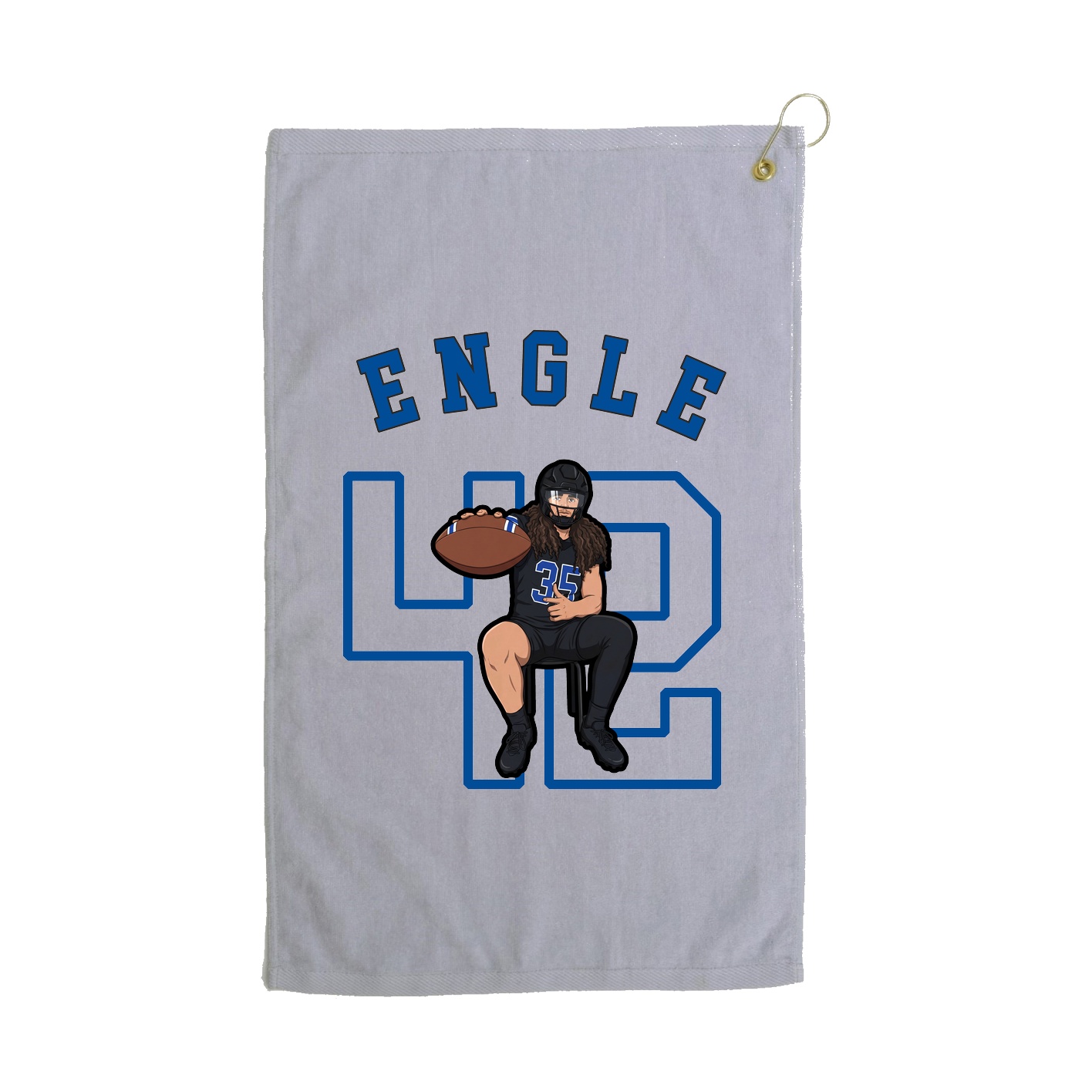 Golf Towel — Shirsey Arch in Grey