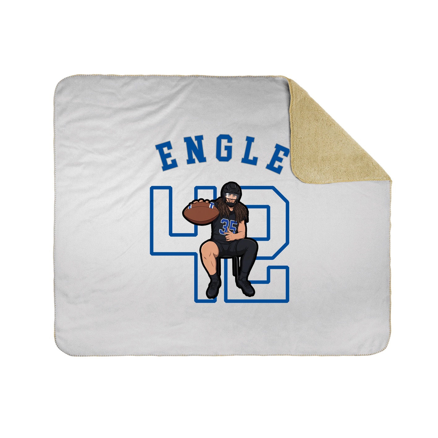 Throw Blanket — Shirsey Arch in White