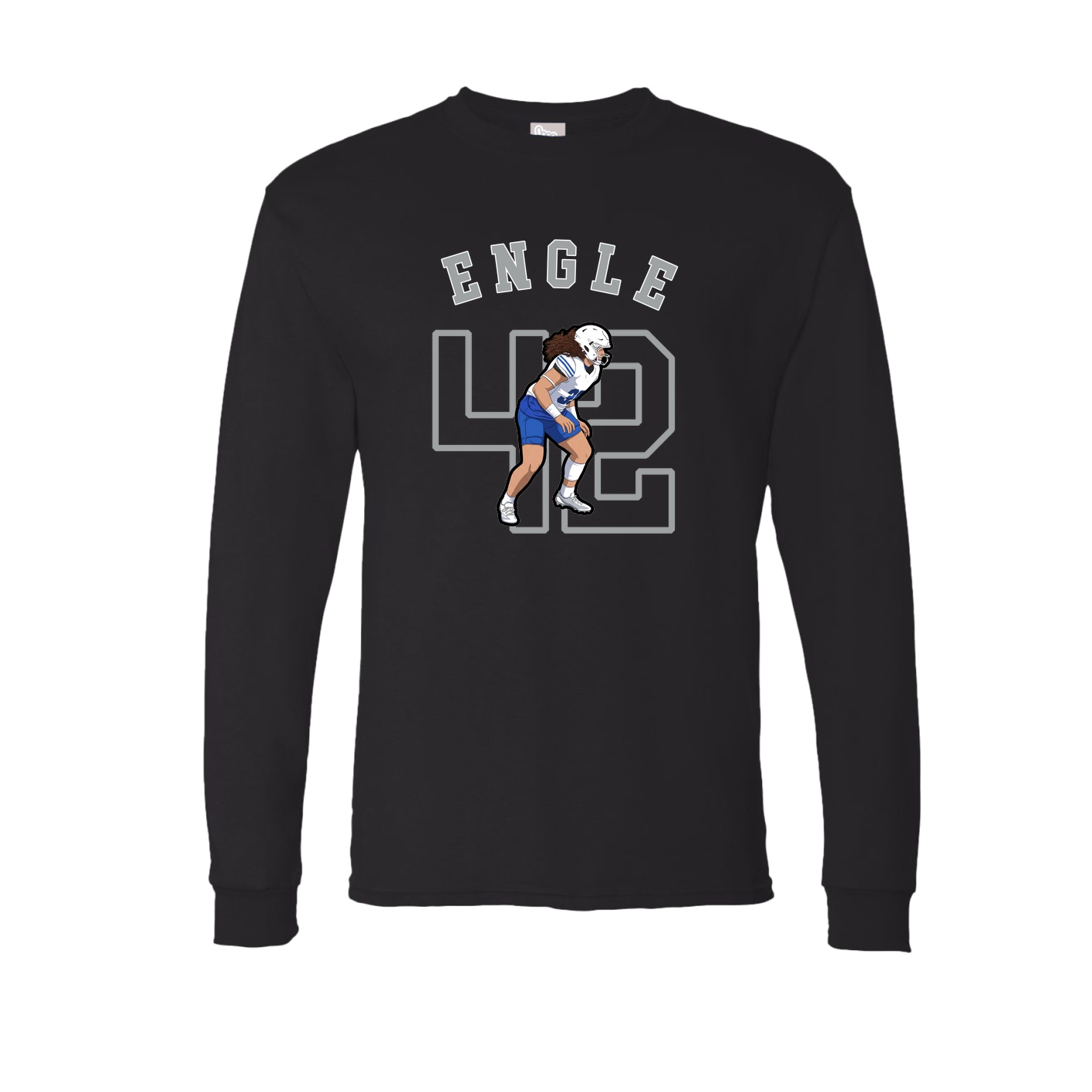 Long Sleeve Tee — Shirsey Arch in Black