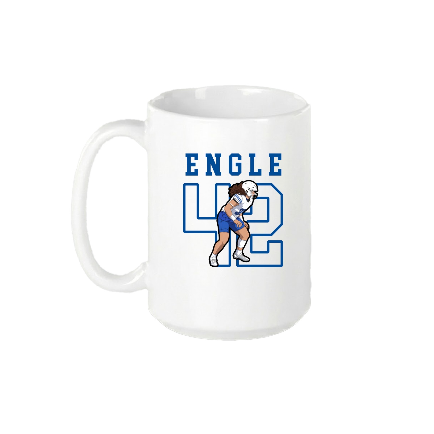 15oz Coffee Mug — Shirsey in White