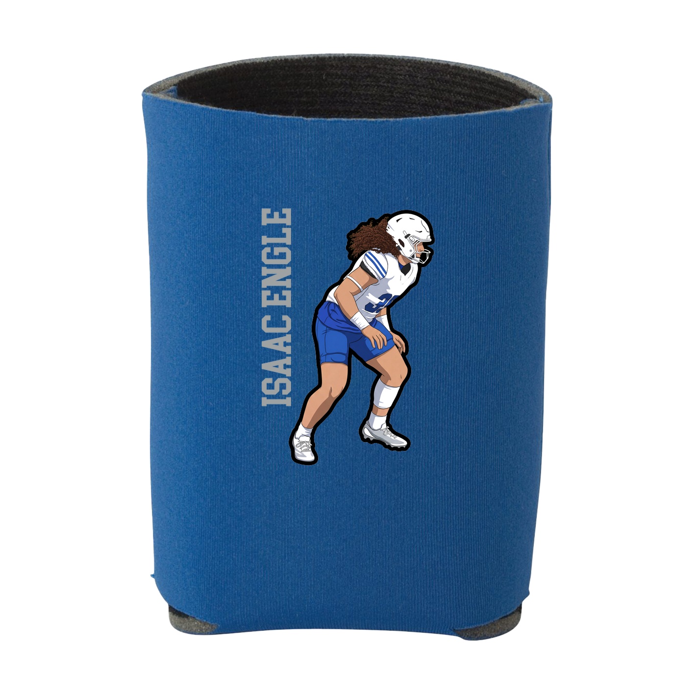 Can Holder — Name Vertical in Royal