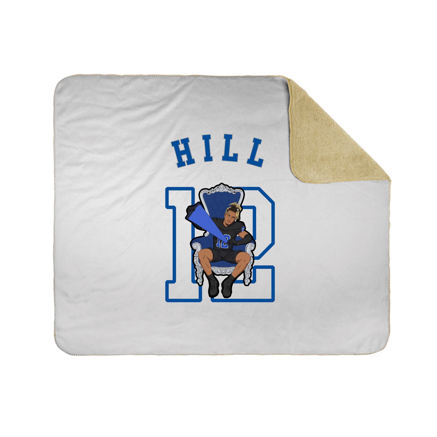 Throw Blanket — Shirsey Arch in White