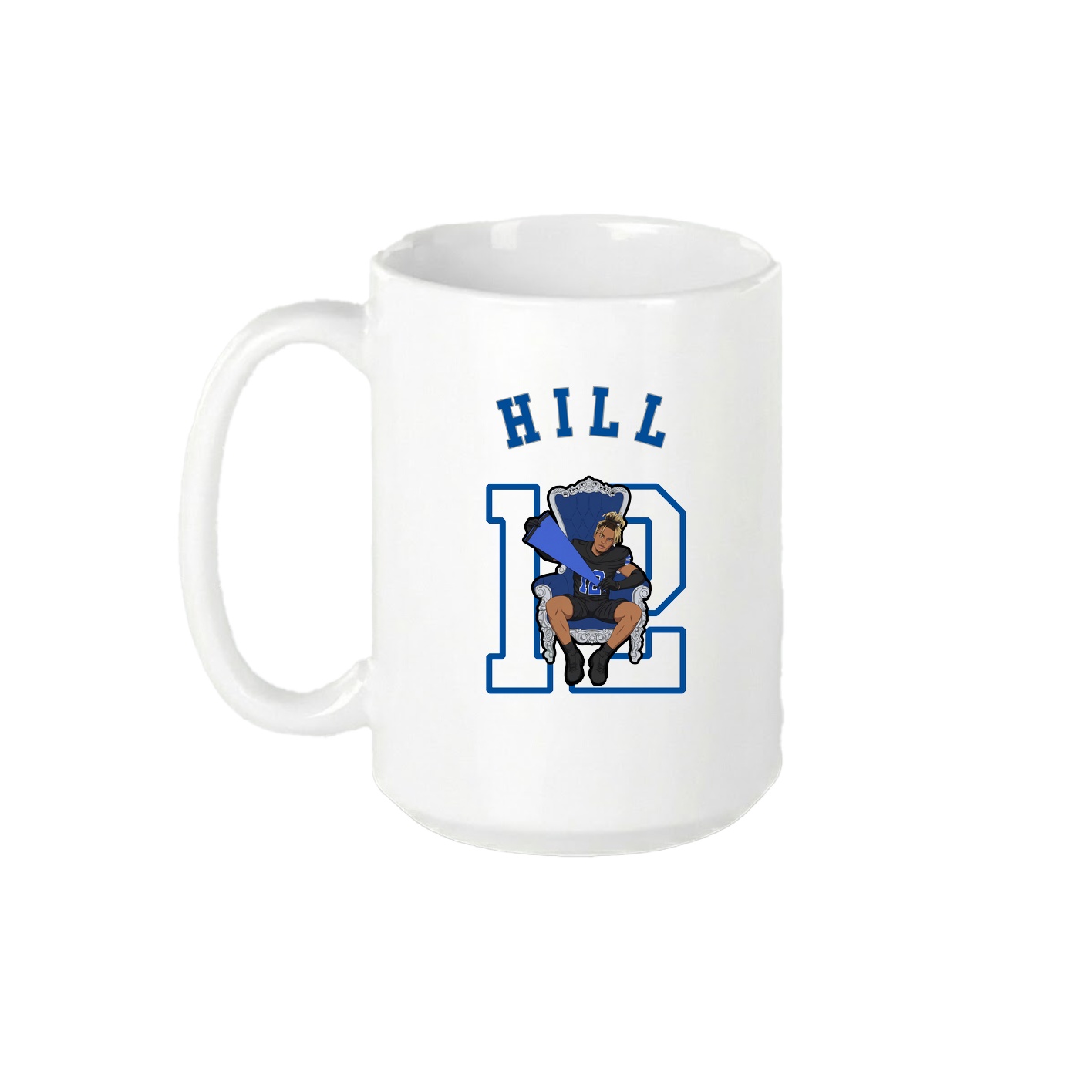 15oz Coffee Mug — Shirsey Arch in White