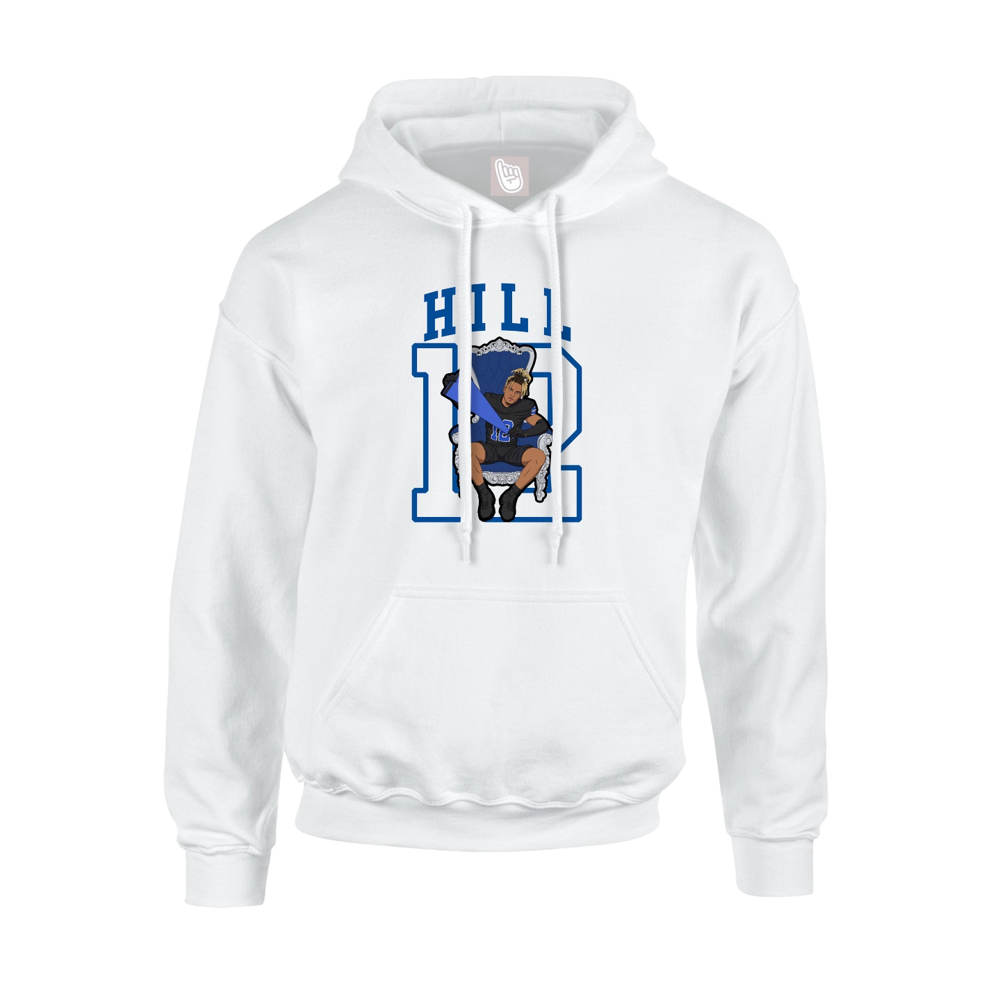 Hoodie — Shirsey in White