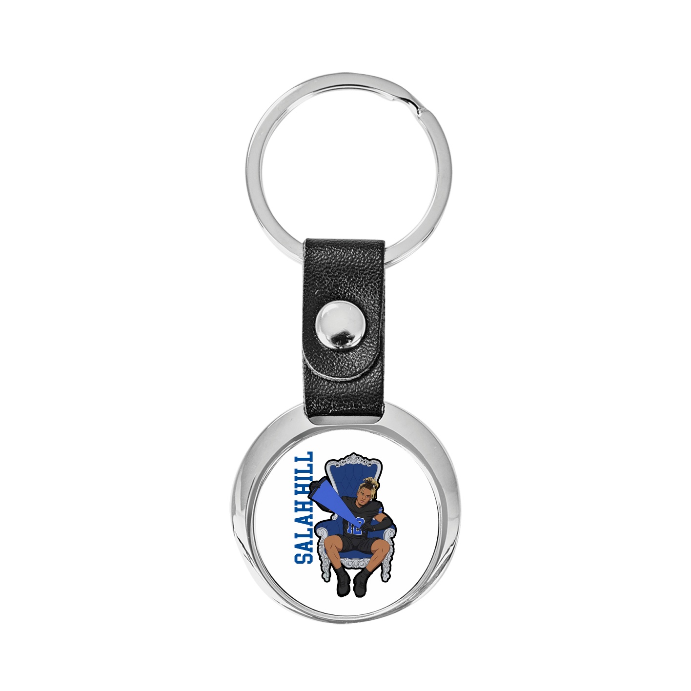 Key Chain — Name Vertical in Classic