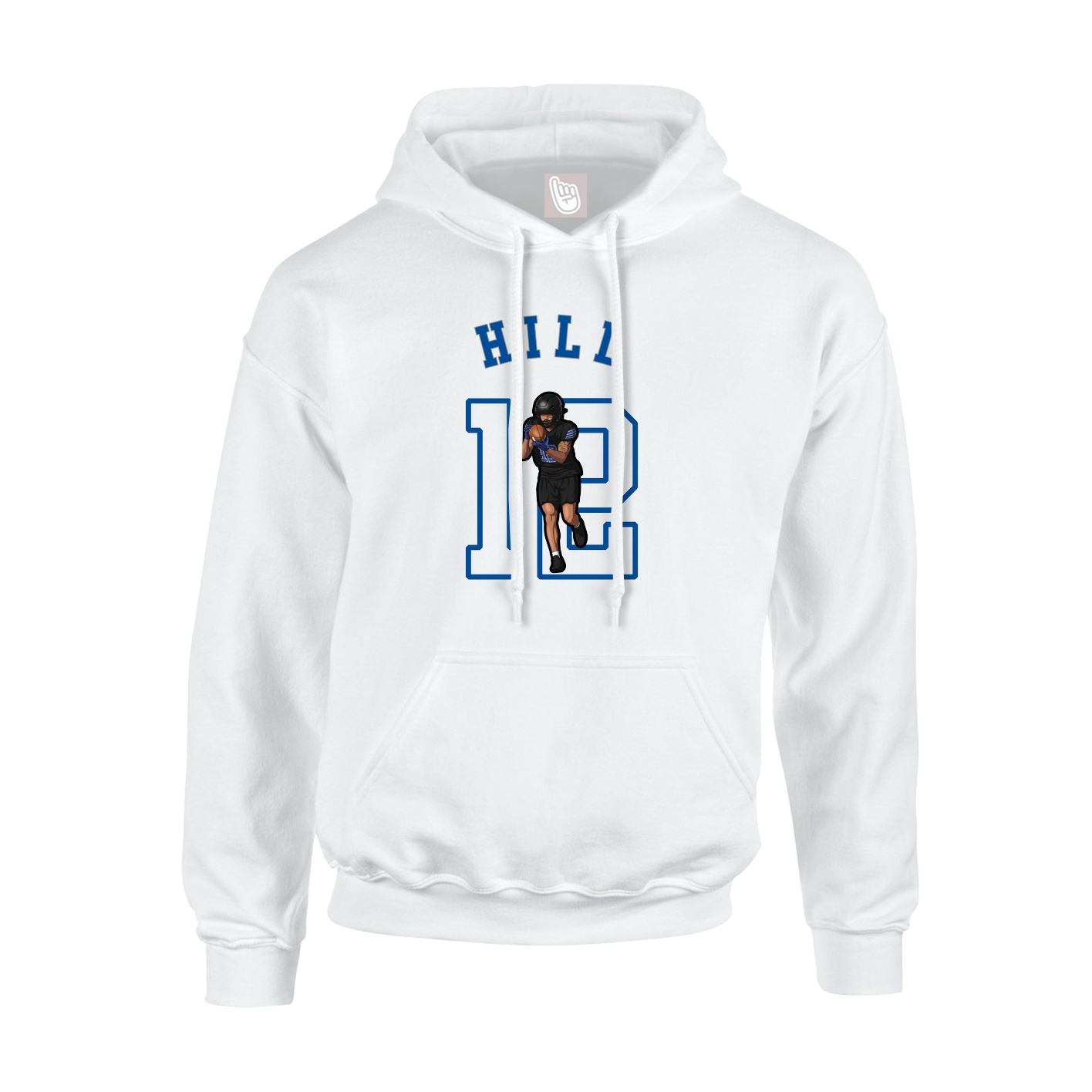 Hoodie — Shirsey Arch in White