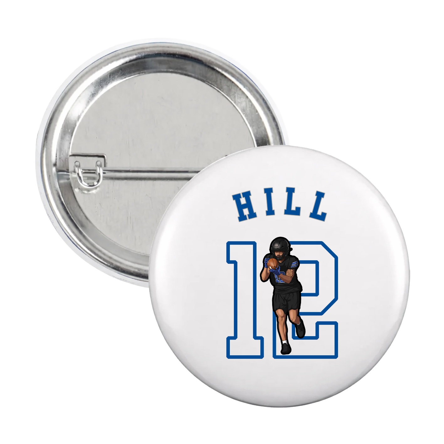 Game Day Button — Shirsey Arch in White