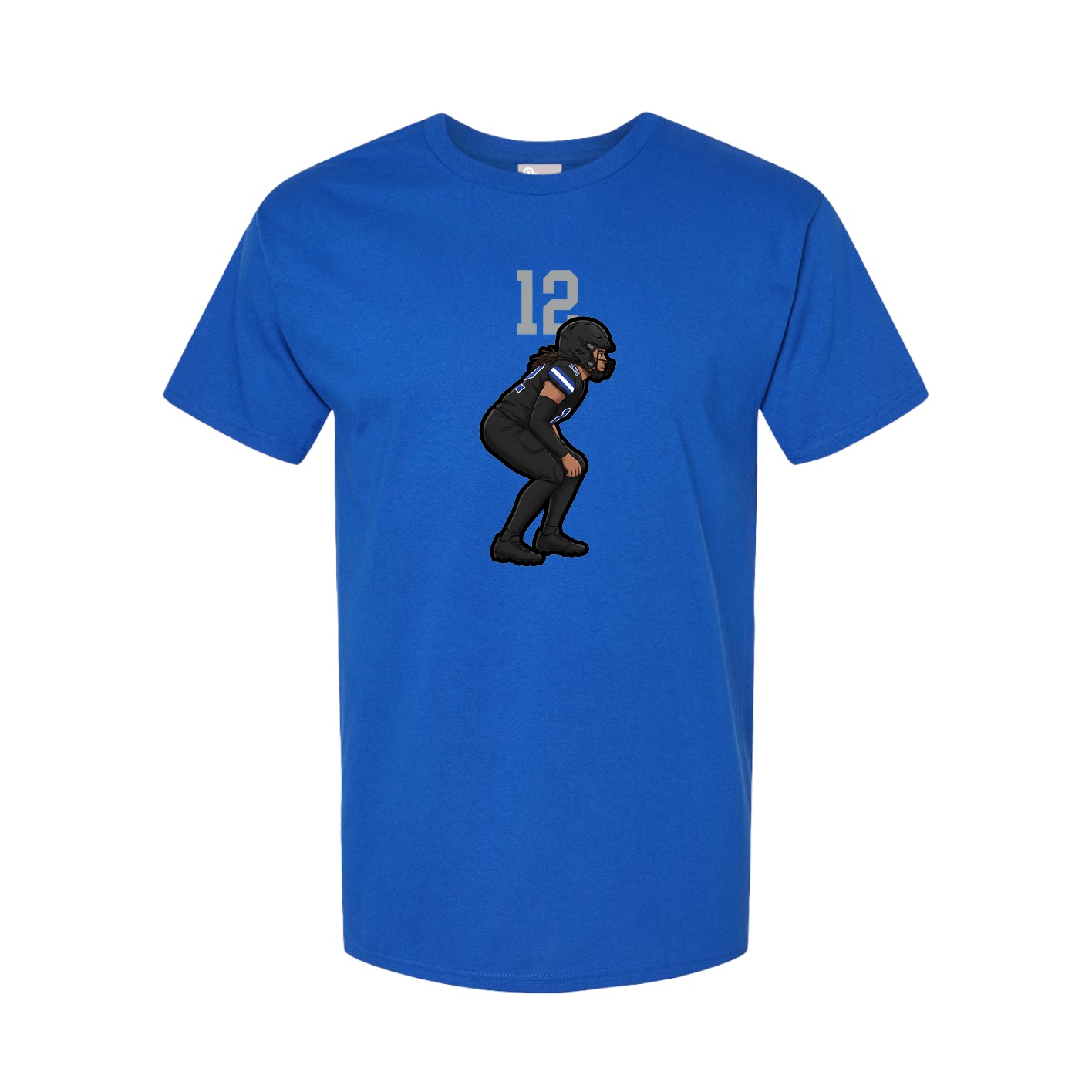 Youth Tee — Number Top in Royal