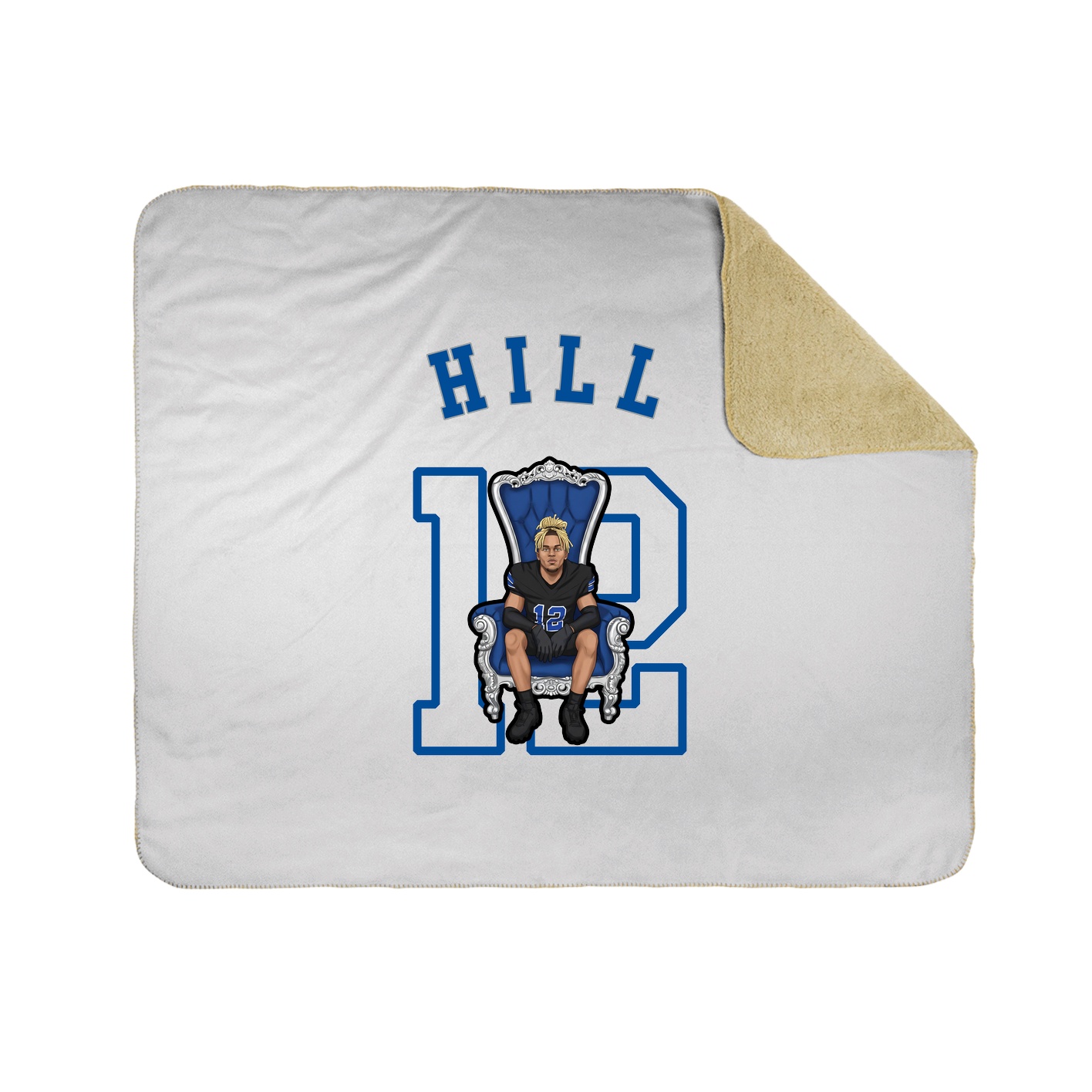Throw Blanket — Shirsey Arch in White