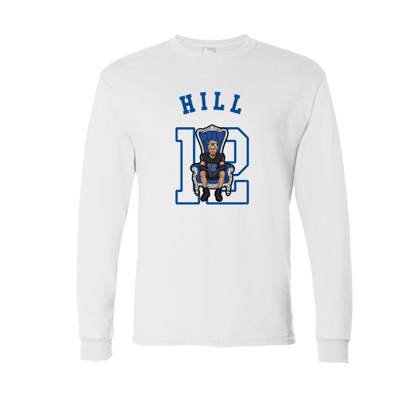 Long Sleeve Tee — Shirsey Arch in White