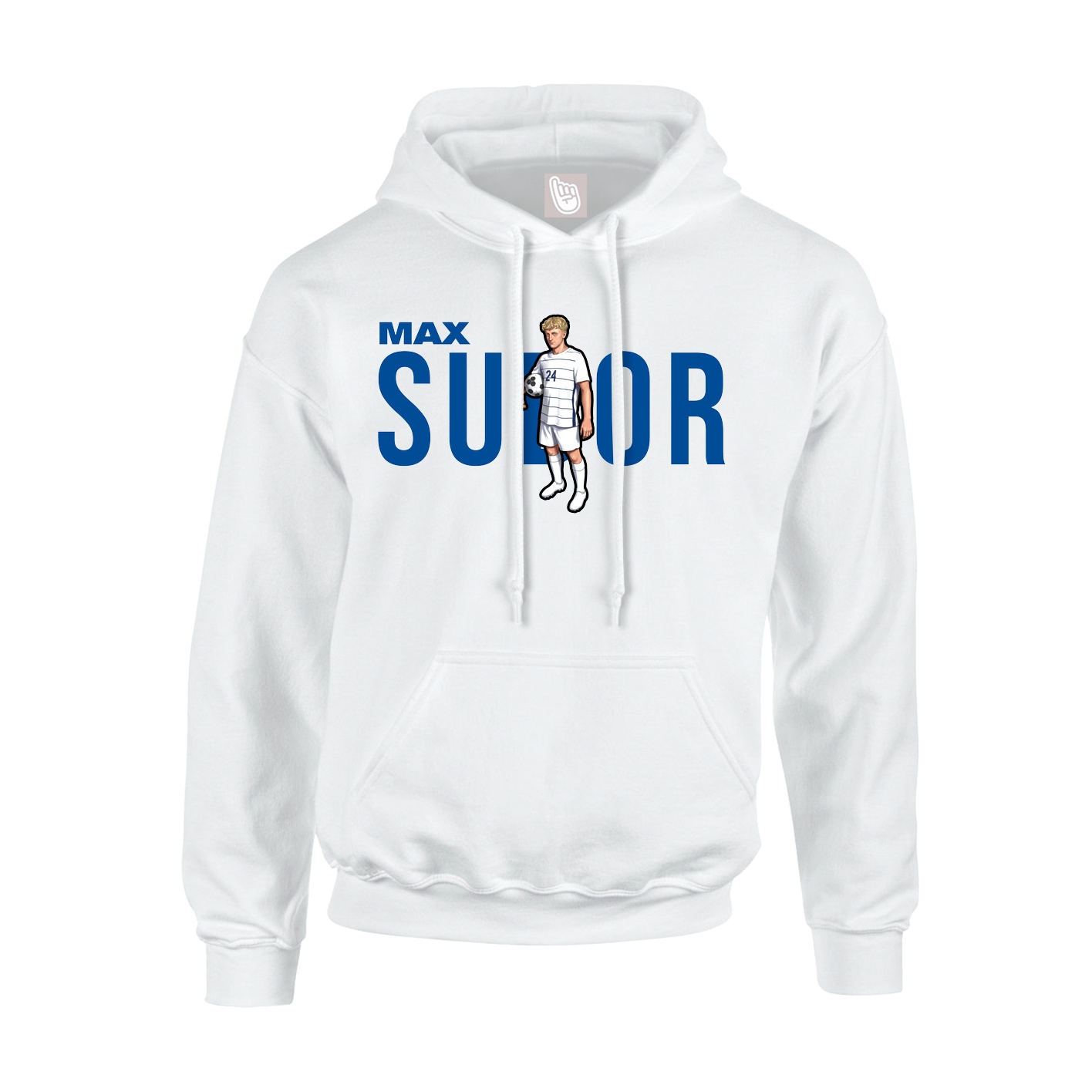 Hoodie — Player Name in White