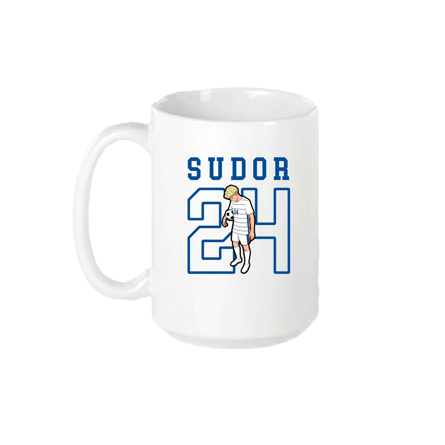 15oz Coffee Mug — Shirsey in White