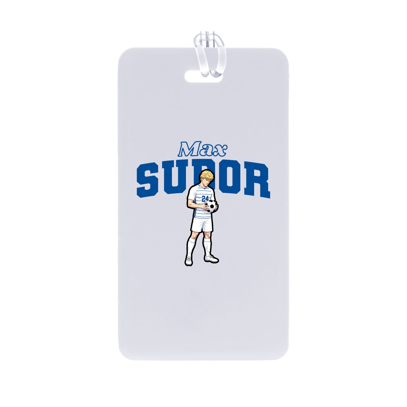 Bag Tag — Name Arch in Classic