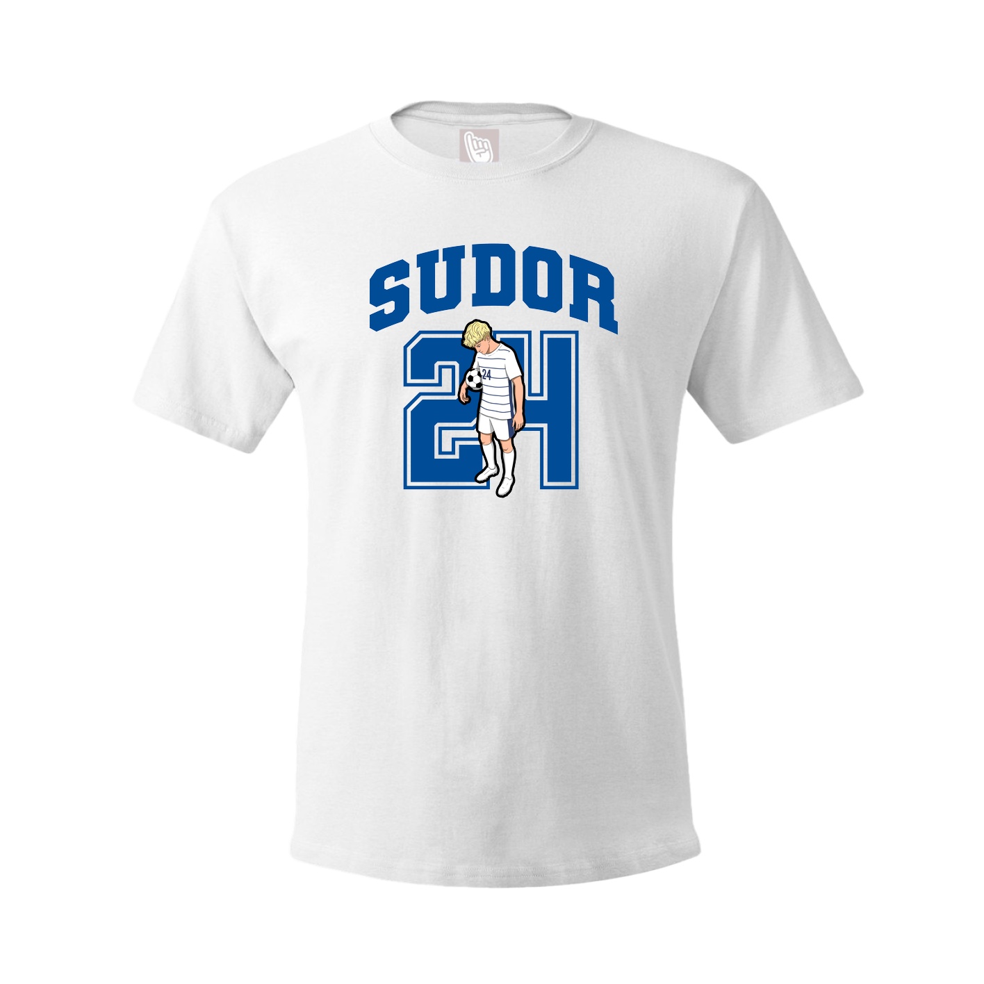 Tee — Number in White