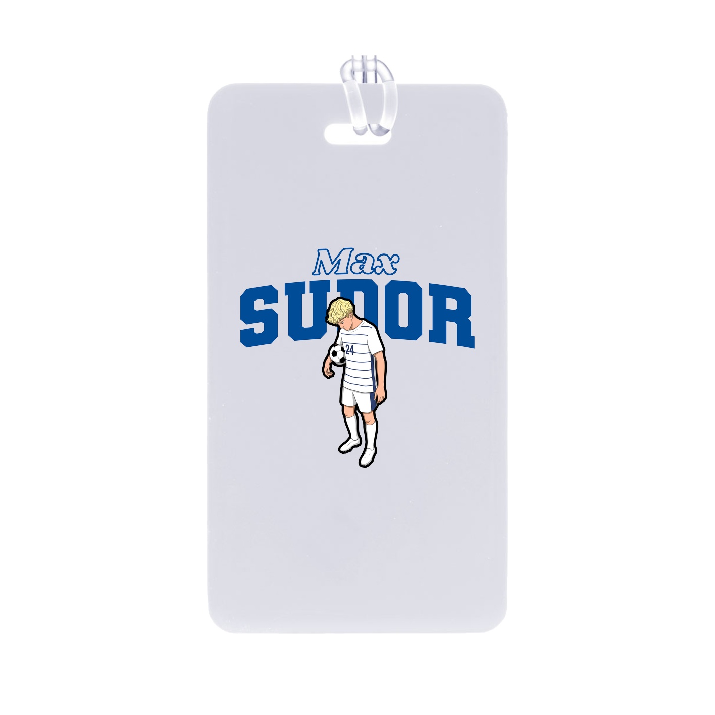 Bag Tag — Name Arch in Classic