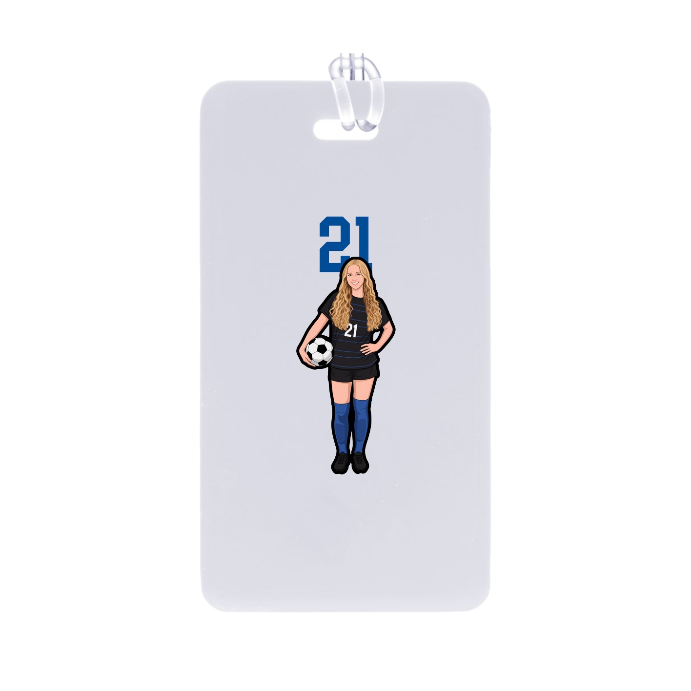 Bag Tag — Number Top in Classic