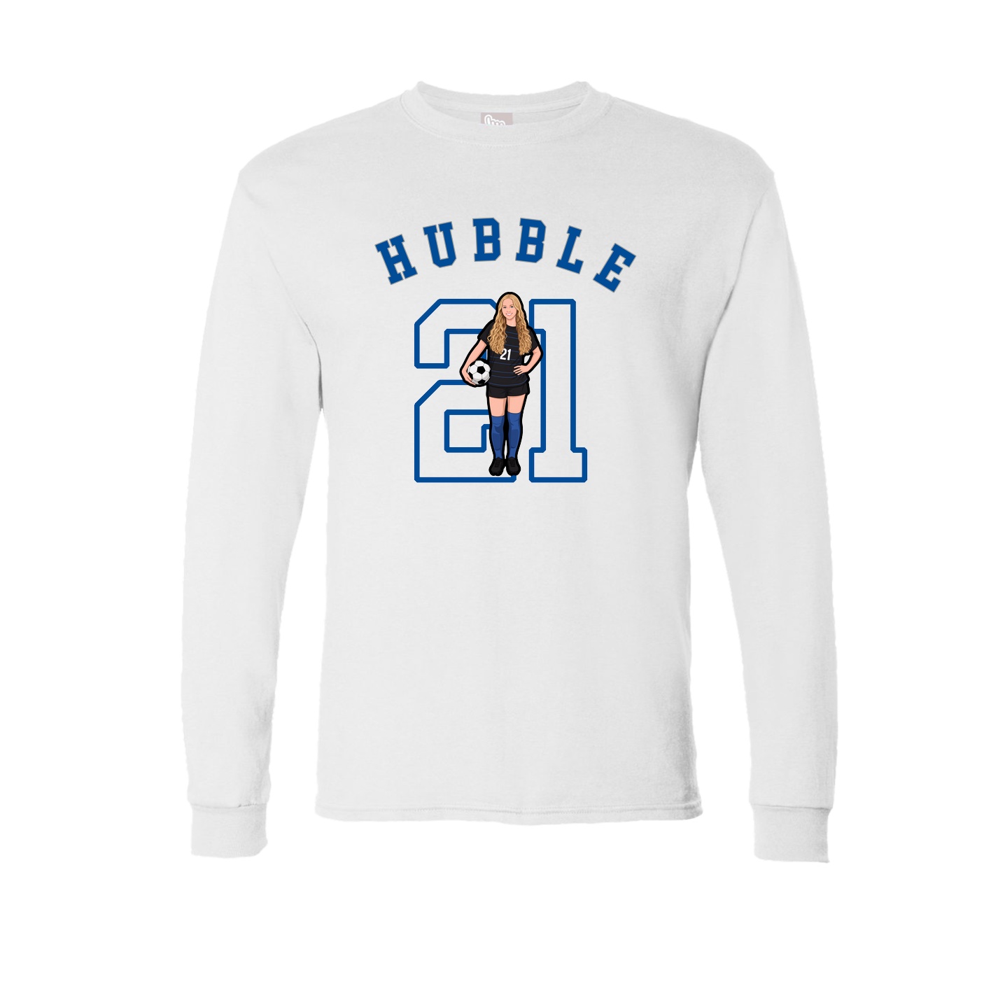 Long Sleeve Tee — Shirsey Arch in White