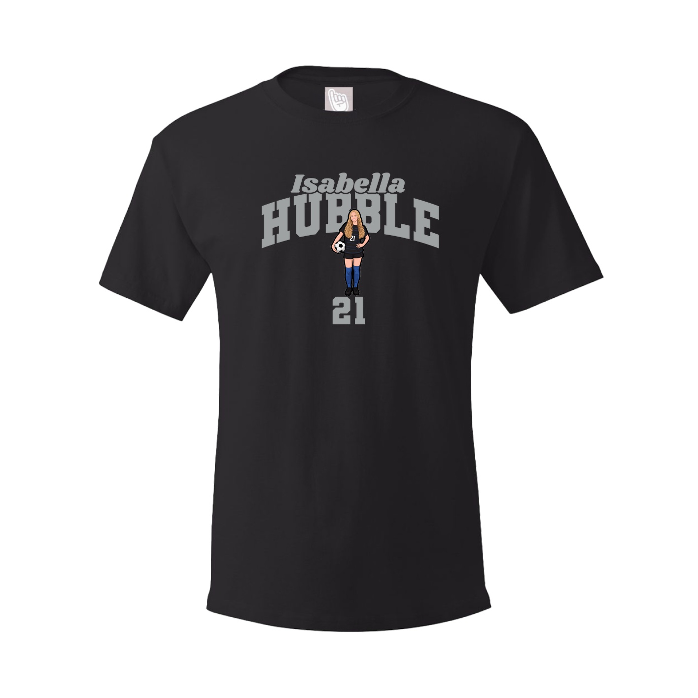 Tee — Signature Arch in Black