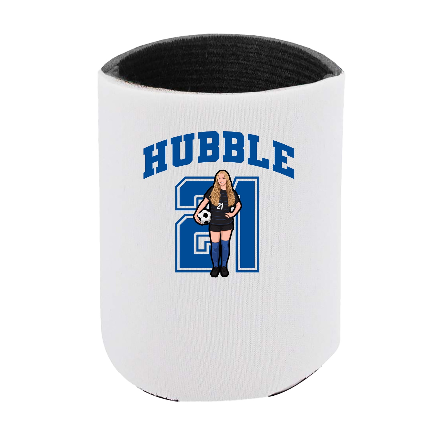 Can Holder — Number in White