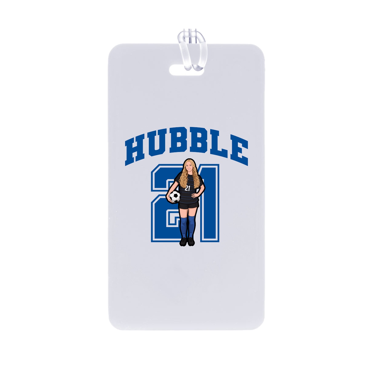 Bag Tag — Number in Classic