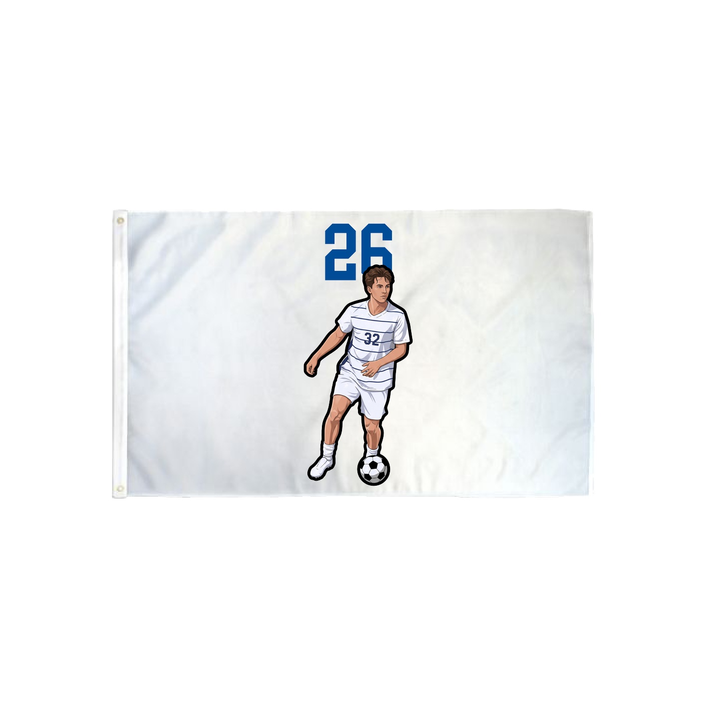 3x5 Flag — Number Top in Classic