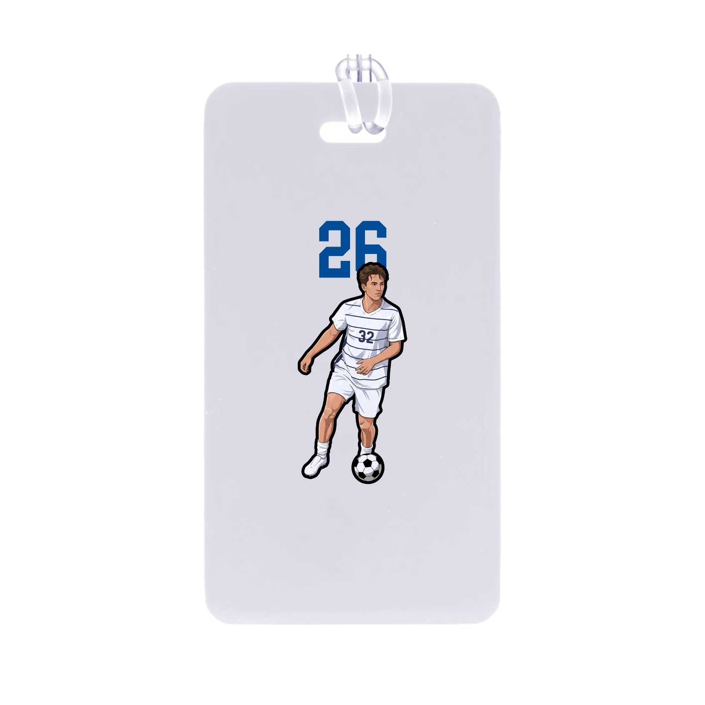 Bag Tag — Number Top in Classic