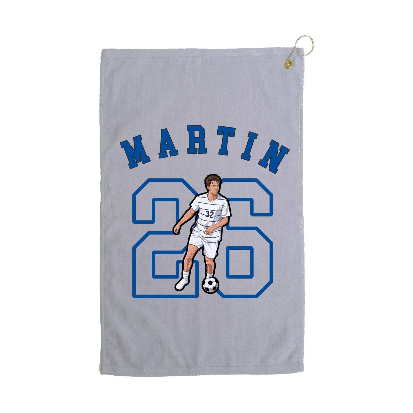 Golf Towel — Shirsey Arch in Grey
