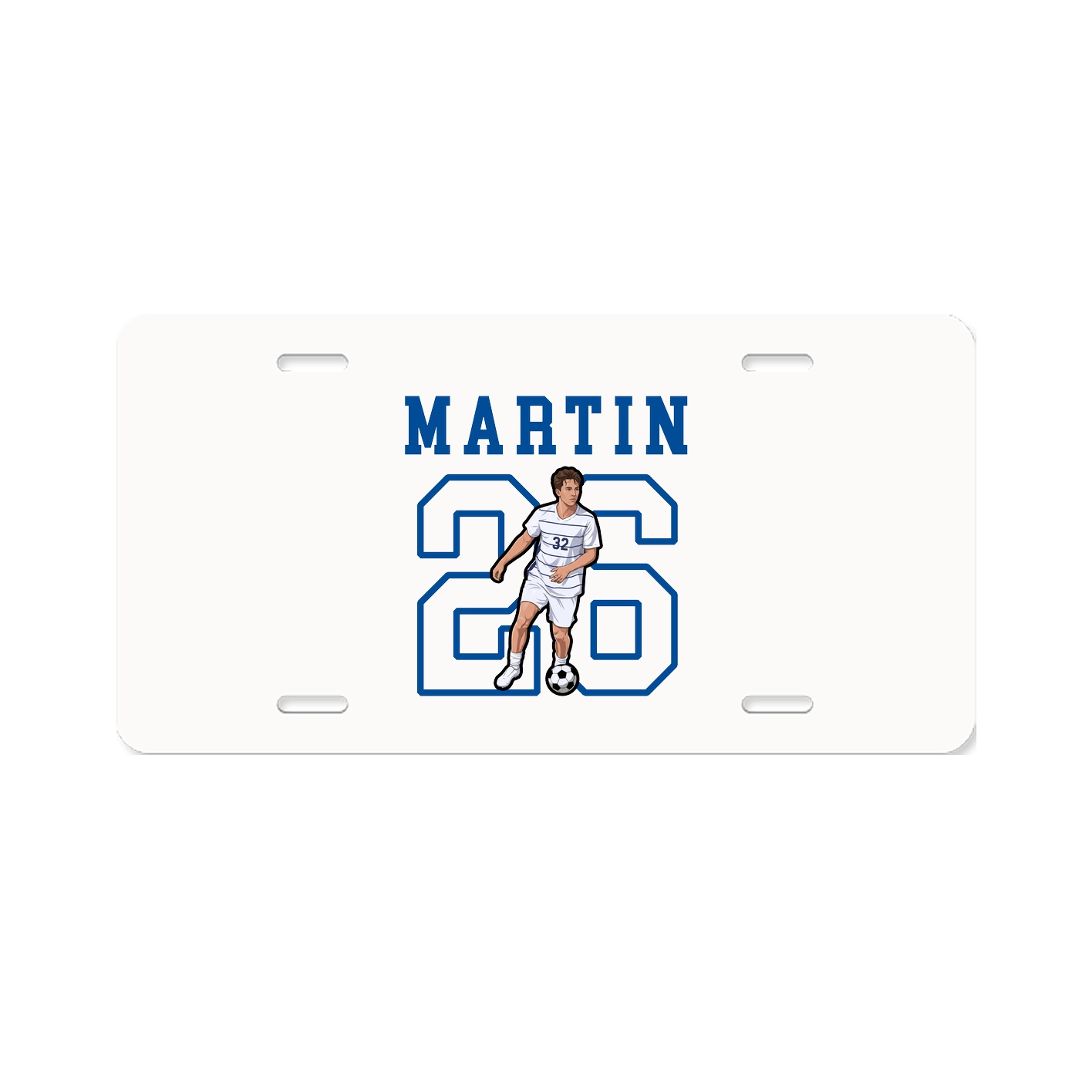 License Plate — Shirsey in Classic