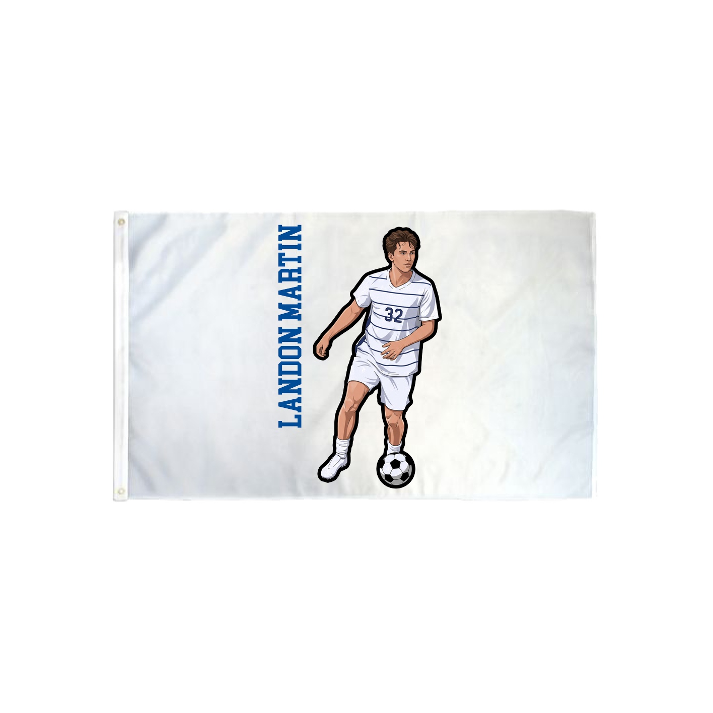 3x5 Flag — Name Vertical in Classic