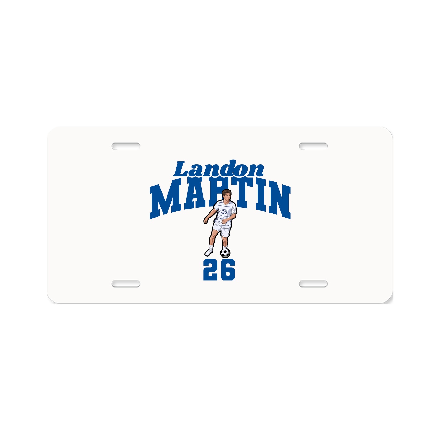 License Plate — Signature Arch in Classic