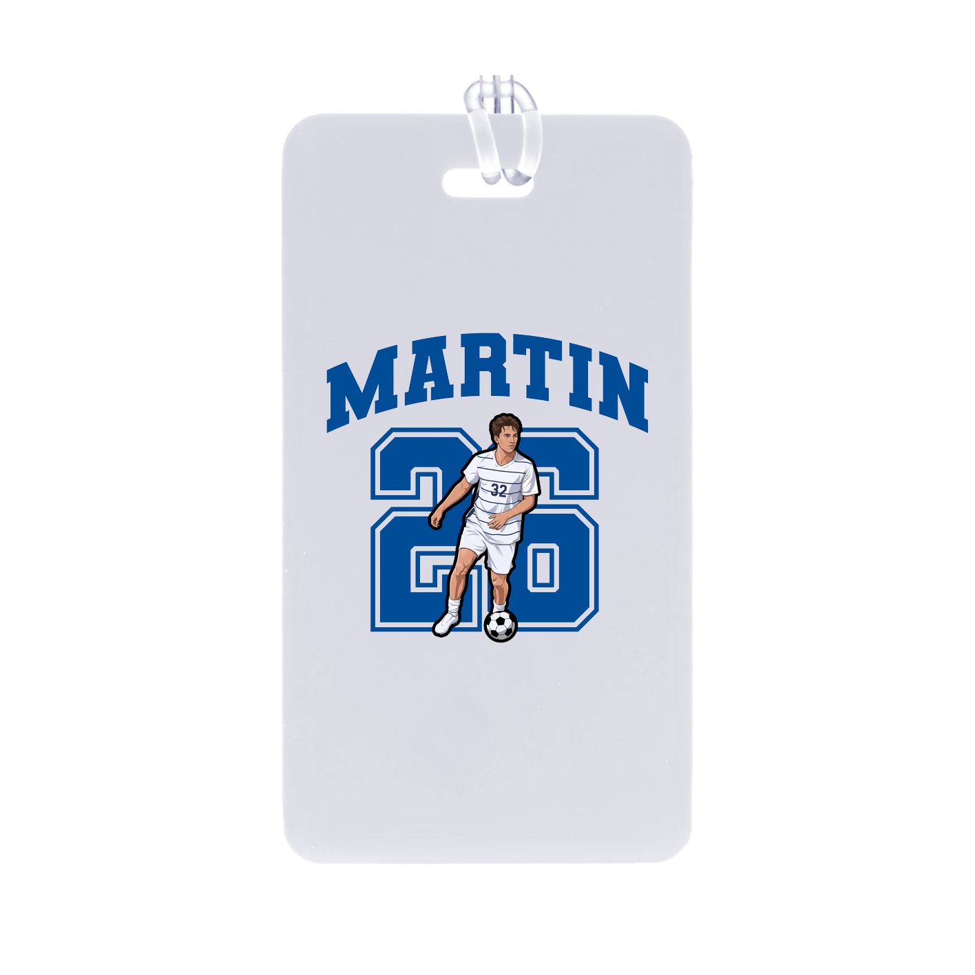 Bag Tag — Number in Classic