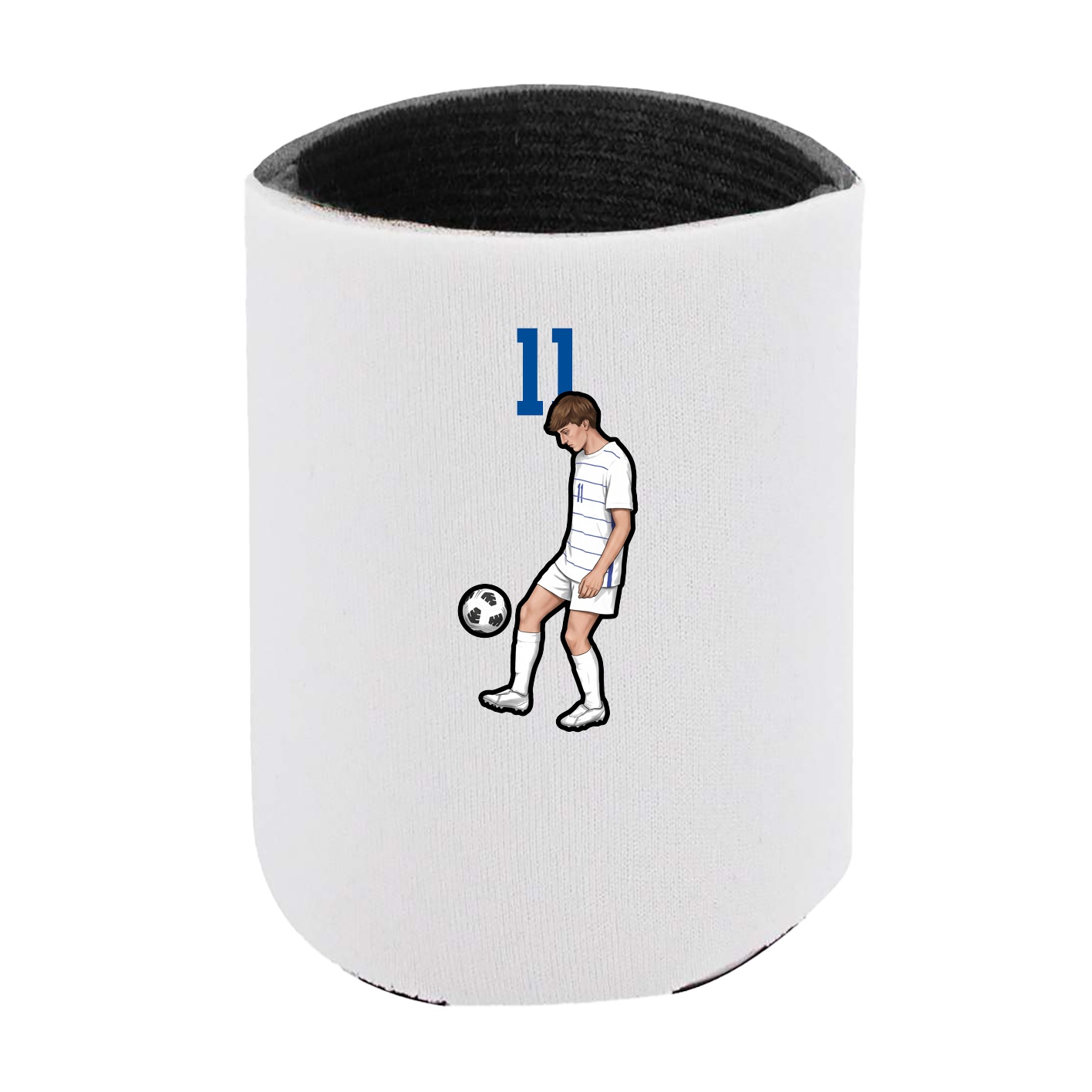 Can Holder — Number Top in White
