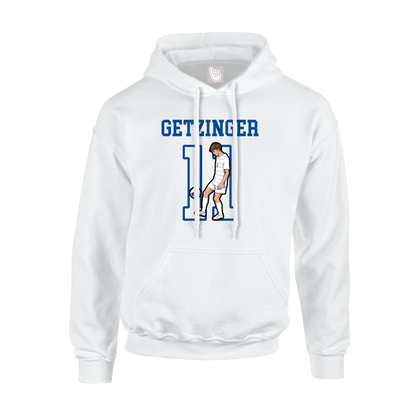 Youth Hoodie — Shirsey in White