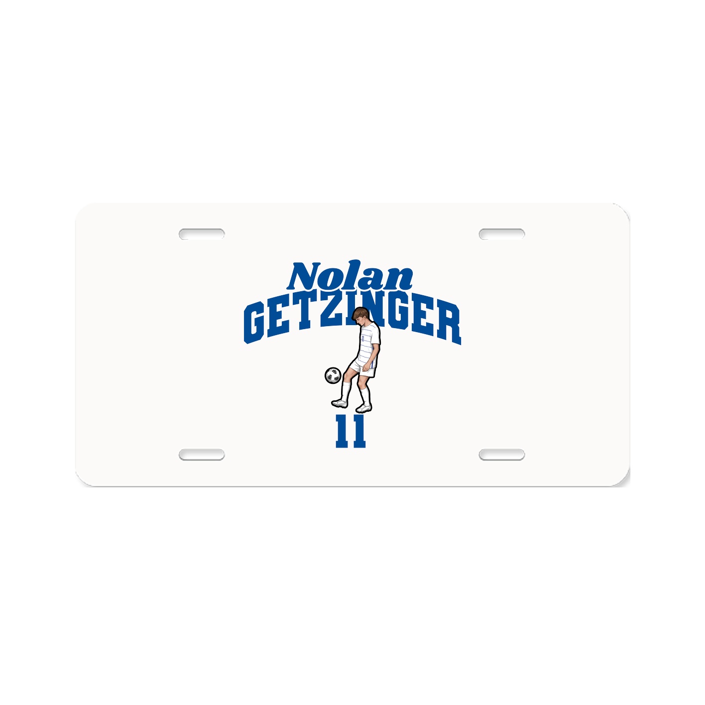 License Plate — Signature Arch in Classic