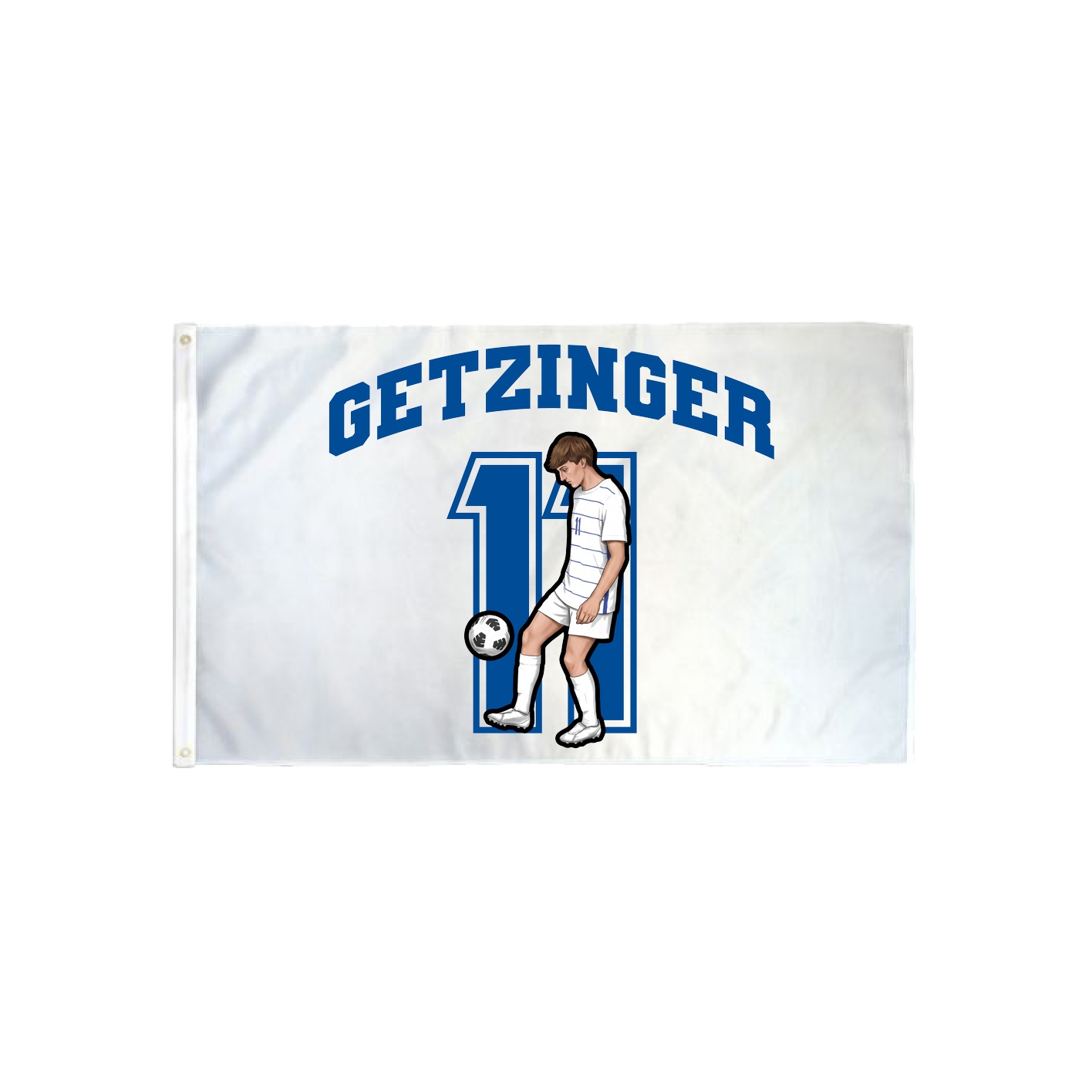3x5 Flag — Number in Classic