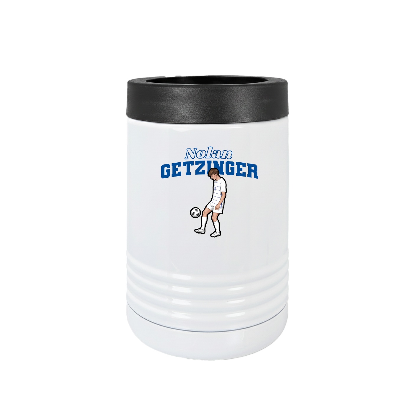 Beverage Holder — Name Arch in White